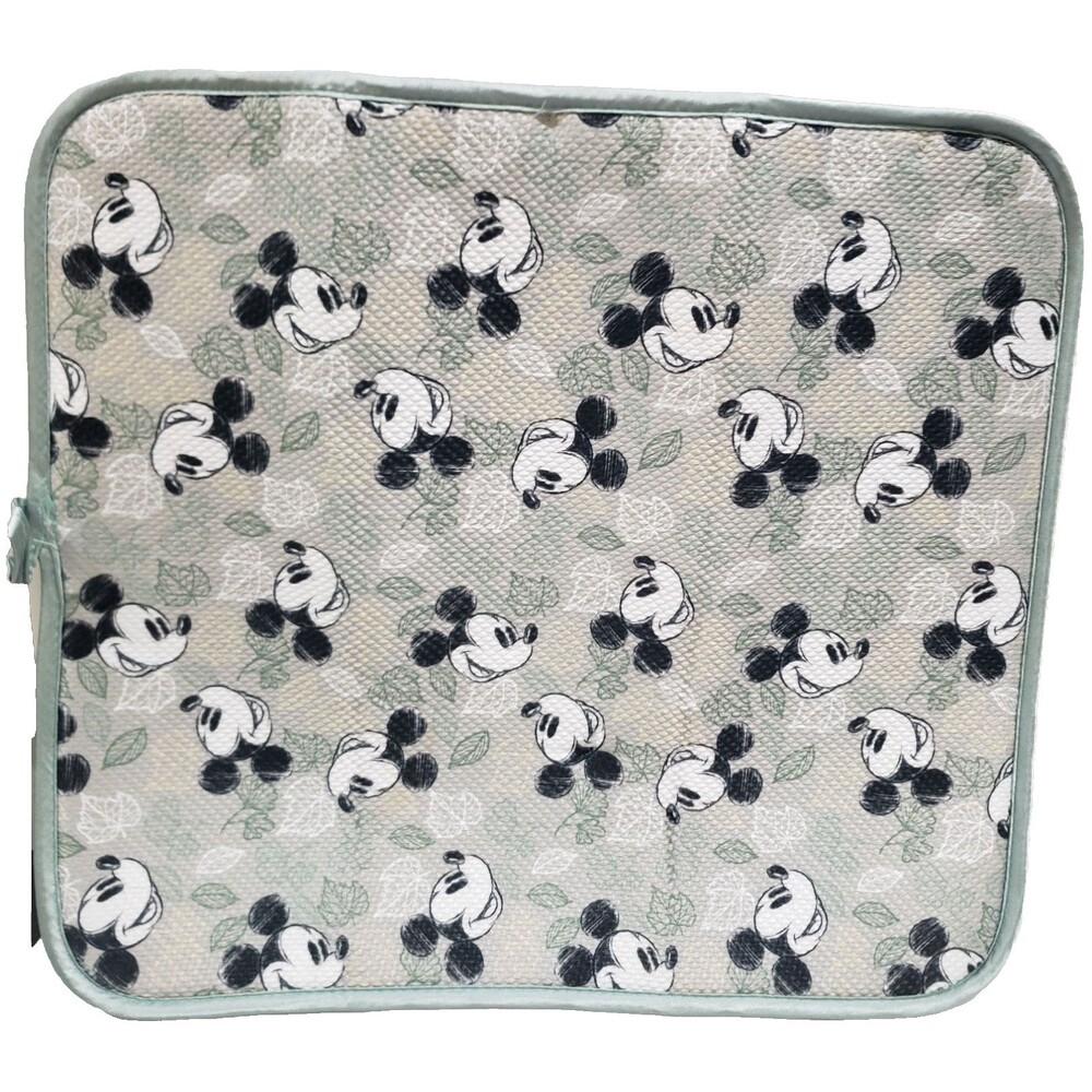 Kitchen Dish Drying Mat (16"x18") DISNEY, FALL, MICKEY MOUSE FACES & LEAVES, BB